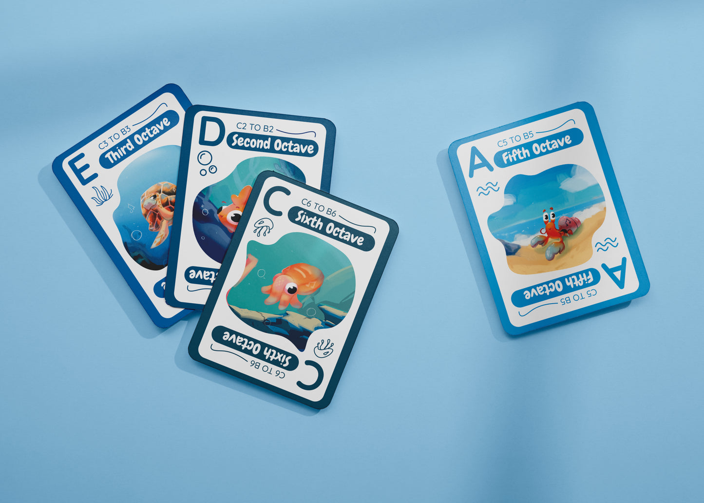 Fishing for Melodies - A Musical Sight Reading Card Game