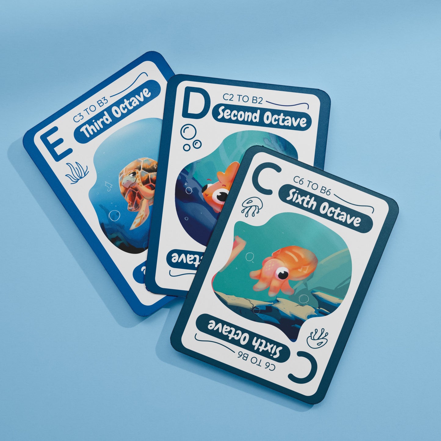 Fishing for Melodies - A Musical Sight Reading Card Game