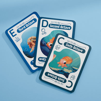Fishing for Melodies - A Musical Sight Reading Card Game