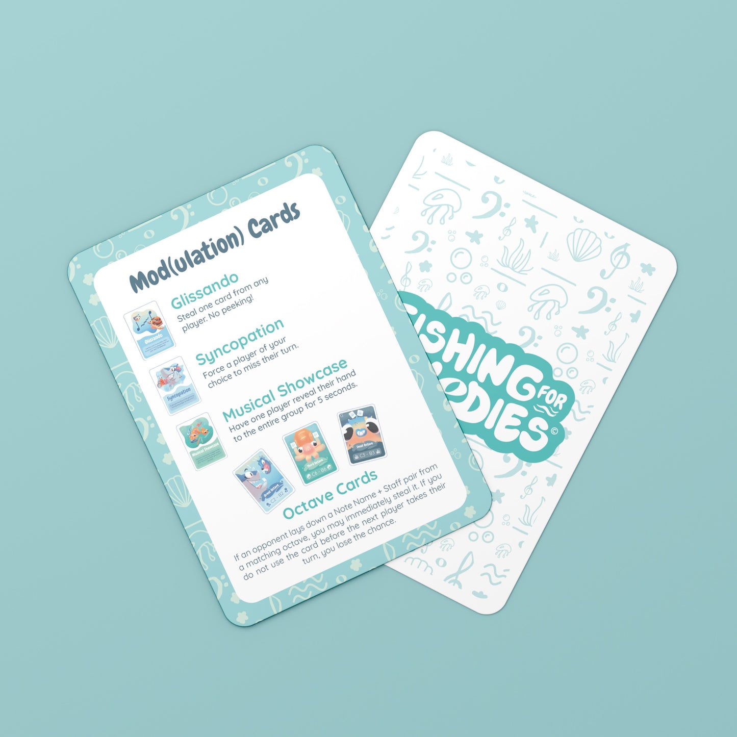 Fishing for Melodies - A Musical Sight Reading Card Game