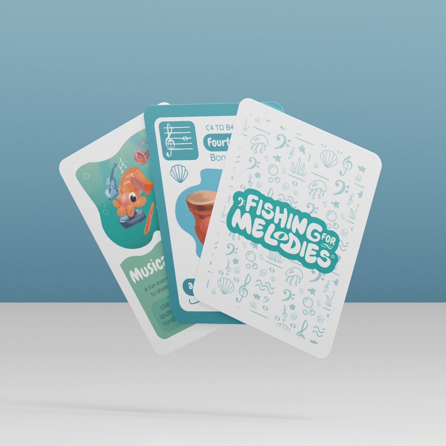 Fishing for Melodies - A Musical Sight Reading Card Game