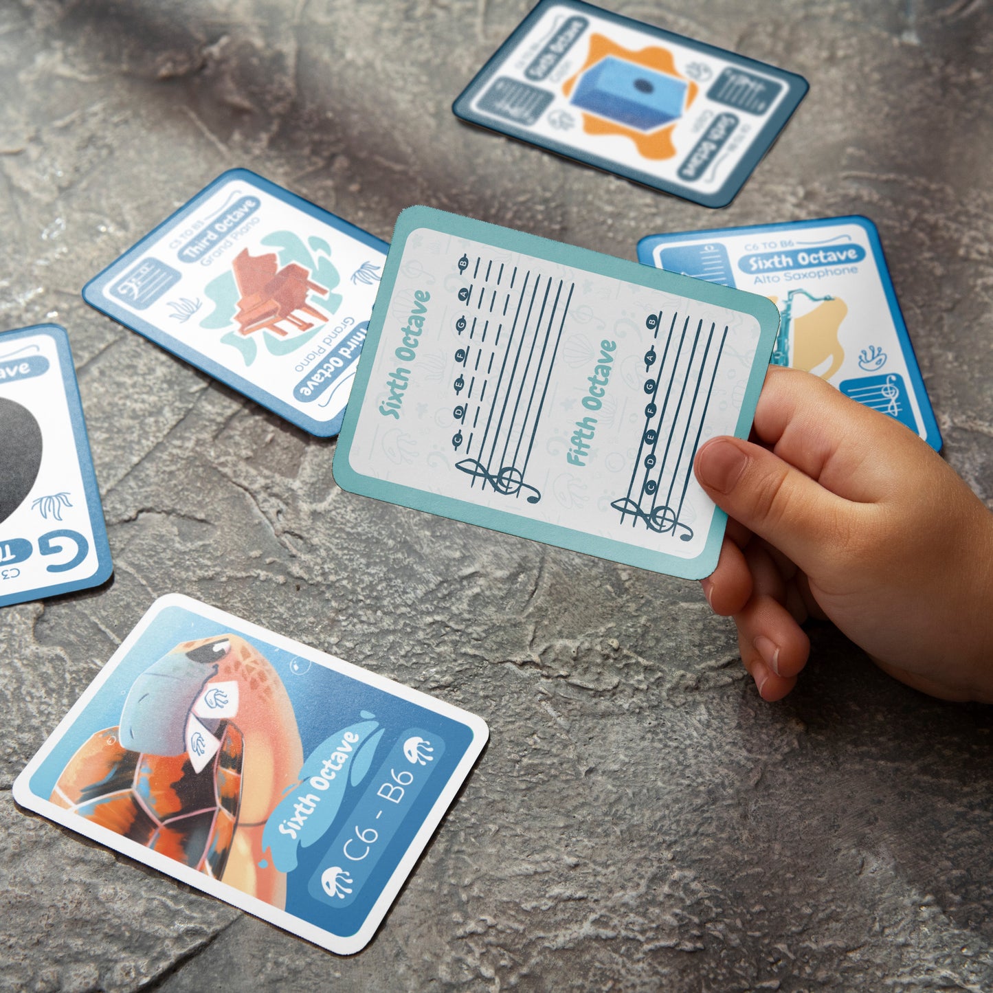 Fishing for Melodies - A Musical Sight Reading Card Game
