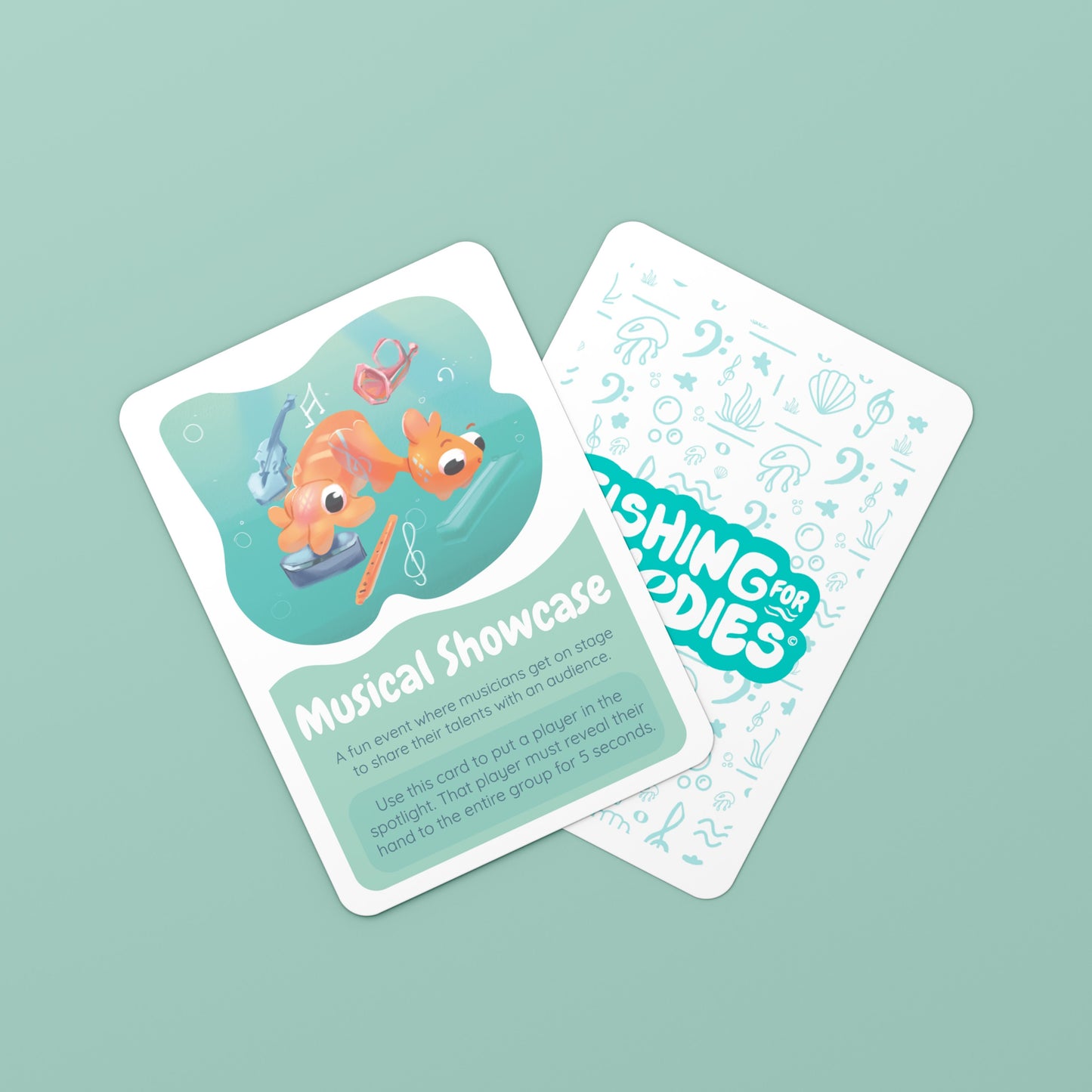Fishing for Melodies - A Musical Sight Reading Card Game